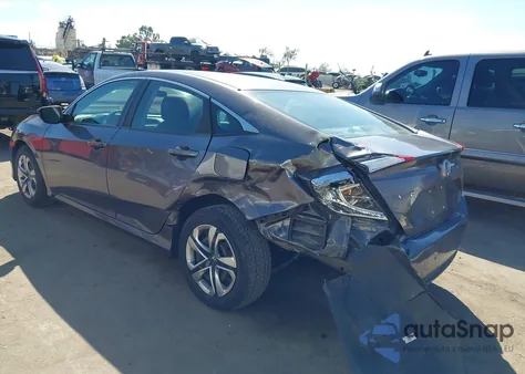 2018 Honda Civic Lx из США, поврежденный, VIN 2HGFC2F58JH536046